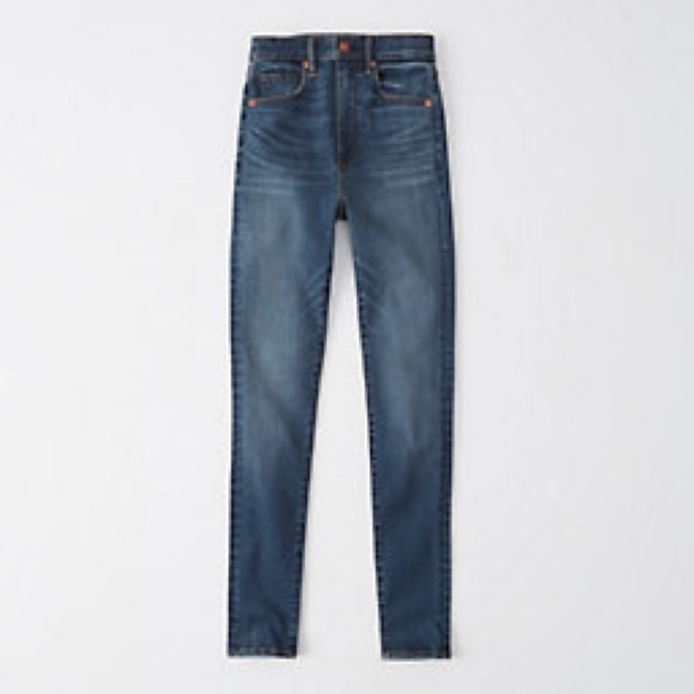 A&F Ultra High Rise, super skinny jeans